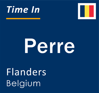 Current local time in Perre, Flanders, Belgium