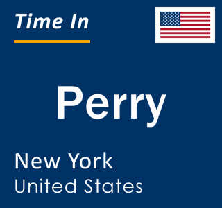 Current local time in Perry, New York, United States