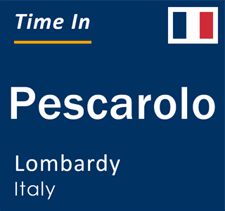 Current local time in Pescarolo, Lombardy, Italy