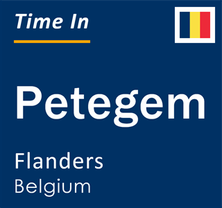 Current local time in Petegem, Flanders, Belgium