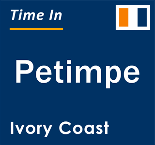 Current local time in Petimpe, Ivory Coast