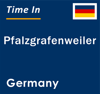 Current local time in Pfalzgrafenweiler, Germany