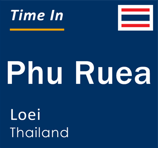 Current local time in Phu Ruea, Loei, Thailand