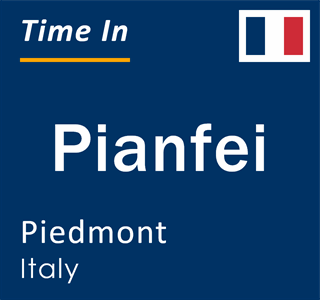 Current local time in Pianfei, Piedmont, Italy