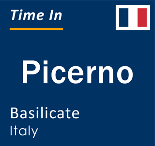 Current local time in Picerno, Basilicate, Italy