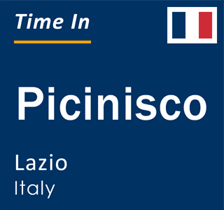 Current local time in Picinisco, Lazio, Italy