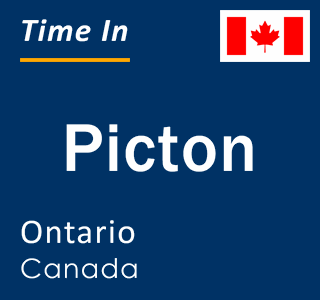 Current local time in Picton, Ontario, Canada