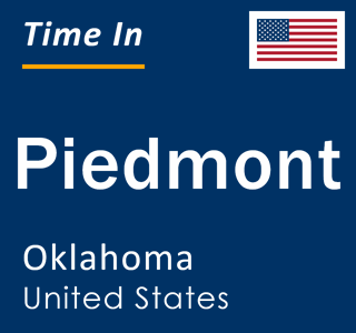 Current local time in Piedmont, Oklahoma, United States