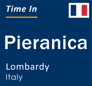 Current local time in Pieranica, Lombardy, Italy