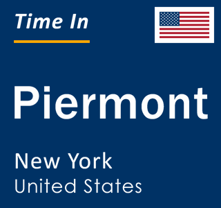 Current local time in Piermont, New York, United States