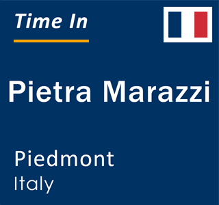 Current local time in Pietra Marazzi, Piedmont, Italy