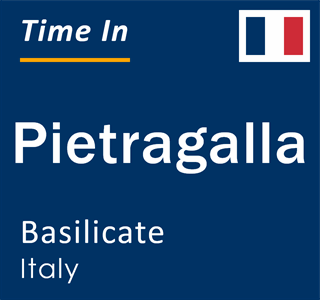 Current local time in Pietragalla, Basilicate, Italy