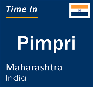 Current local time in Pimpri, Maharashtra, India