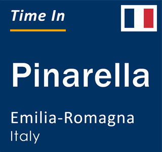 Current local time in Pinarella, Emilia-Romagna, Italy