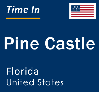 Current local time in Pine Castle, Florida, United States