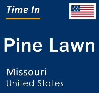 Current local time in Pine Lawn, Missouri, United States