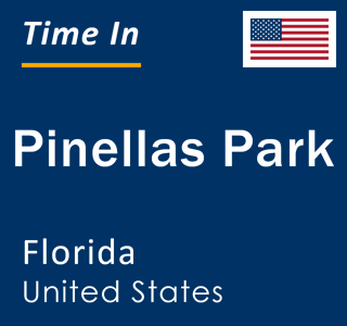 Current local time in Pinellas Park, Florida, United States