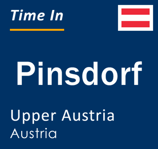 Current local time in Pinsdorf, Upper Austria, Austria