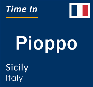 Current local time in Pioppo, Sicily, Italy