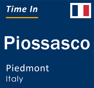 Current local time in Piossasco, Piedmont, Italy