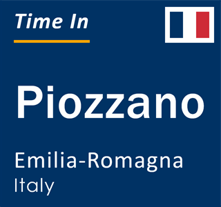 Current local time in Piozzano, Emilia-Romagna, Italy