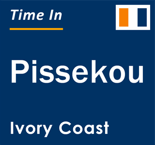 Current local time in Pissekou, Ivory Coast