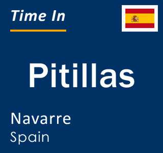 Current local time in Pitillas, Navarre, Spain