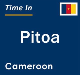 Current local time in Pitoa, Cameroon