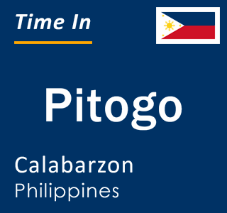 Current local time in Pitogo, Calabarzon, Philippines