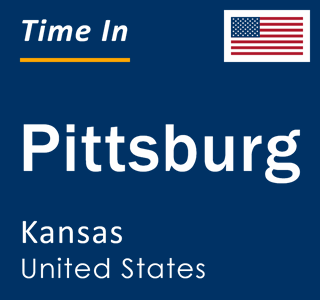 Current local time in Pittsburg, Kansas, United States