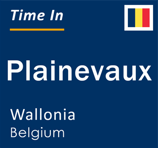 Current local time in Plainevaux, Wallonia, Belgium