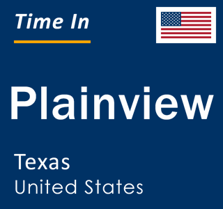 Current local time in Plainview, Texas, United States