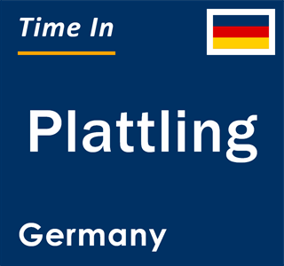 Current local time in Plattling, Germany