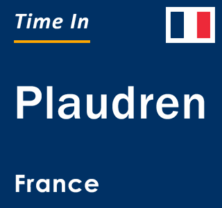 Current local time in Plaudren, France