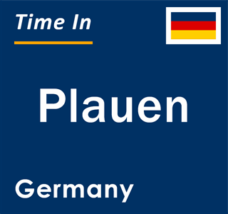 Current local time in Plauen, Germany