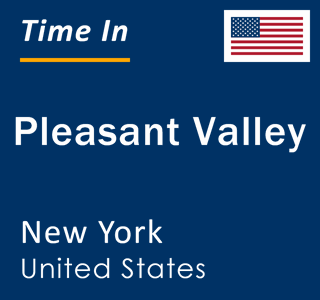 Current local time in Pleasant Valley, New York, United States