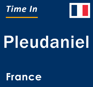 Current local time in Pleudaniel, France