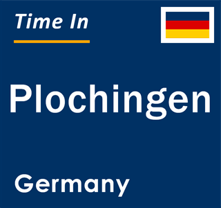 Current local time in Plochingen, Germany