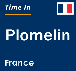 Current local time in Plomelin, France