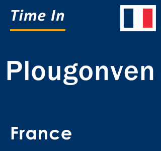 Current local time in Plougonven, France