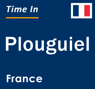 Current local time in Plouguiel, France