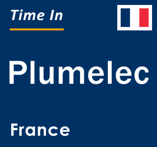 Current local time in Plumelec, France