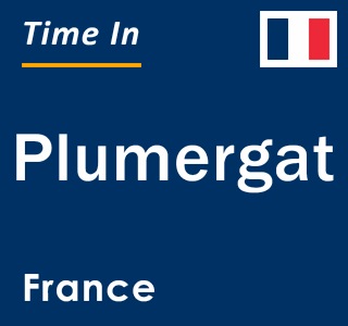 Current local time in Plumergat, France