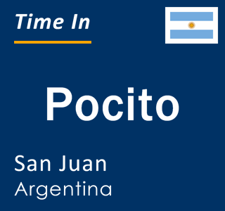 Current local time in Pocito, San Juan, Argentina