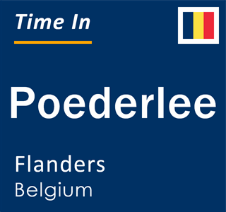 Current local time in Poederlee, Flanders, Belgium