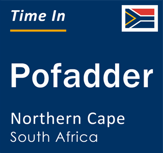 Current local time in Pofadder, Northern Cape, South Africa