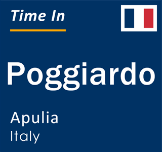 Current local time in Poggiardo, Apulia, Italy