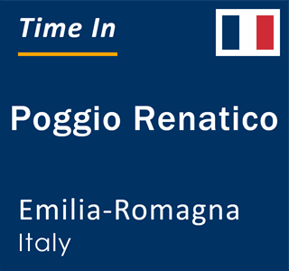 Current local time in Poggio Renatico, Emilia-Romagna, Italy