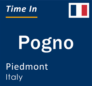 Current local time in Pogno, Piedmont, Italy