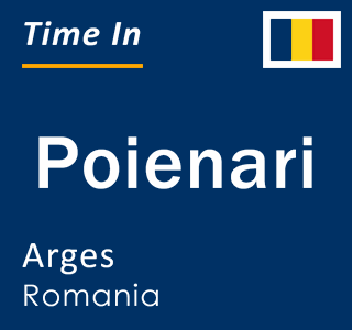 Current local time in Poienari, Arges, Romania